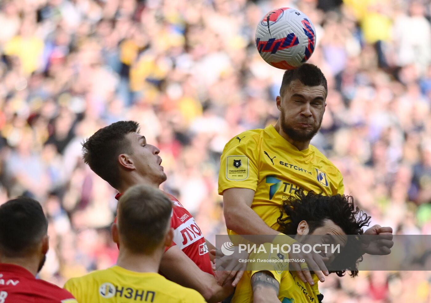 Футбол. РПЛ. Матч "Ростов" - "Спартак"