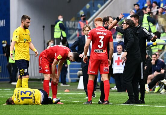 Футбол. РПЛ. Матч "Ростов" - "Спартак"