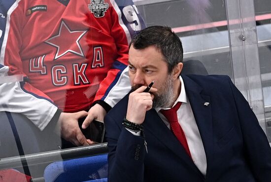 Хоккей. КХЛ. Финальная серия. Матч ЦСКА -"Металлург"