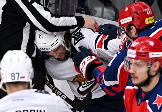 Хоккей. КХЛ. Финальная серия. Матч ЦСКА -"Металлург"