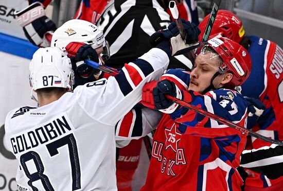 Хоккей. КХЛ. Финальная серия. Матч ЦСКА -"Металлург"