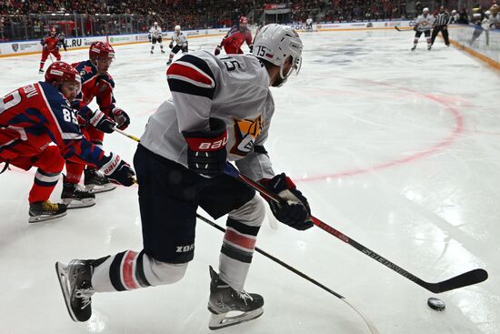 Хоккей. КХЛ. Финальная серия. Матч ЦСКА -"Металлург"