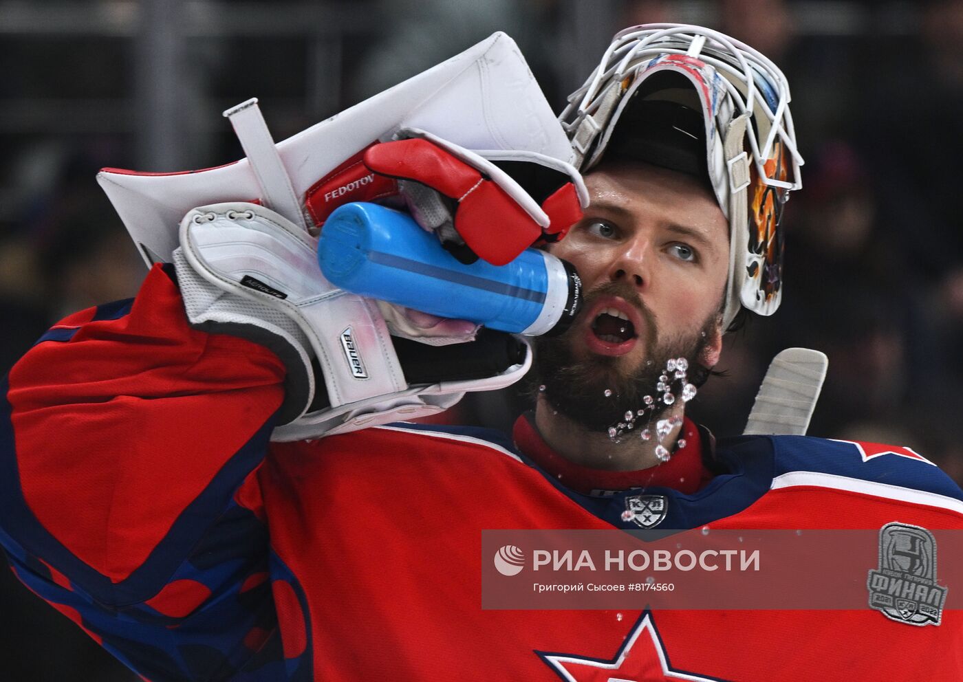 Хоккей. КХЛ. Финальная серия. Матч ЦСКА -"Металлург"