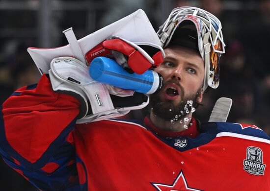 Хоккей. КХЛ. Финальная серия. Матч ЦСКА -"Металлург"