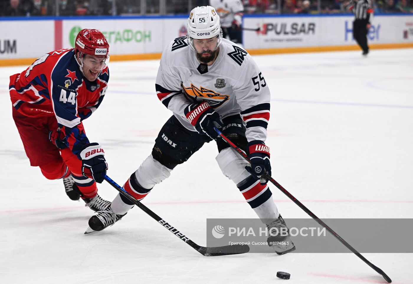 Хоккей. КХЛ. Финальная серия. Матч ЦСКА -"Металлург"