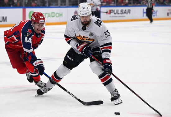 Хоккей. КХЛ. Финальная серия. Матч ЦСКА -"Металлург"