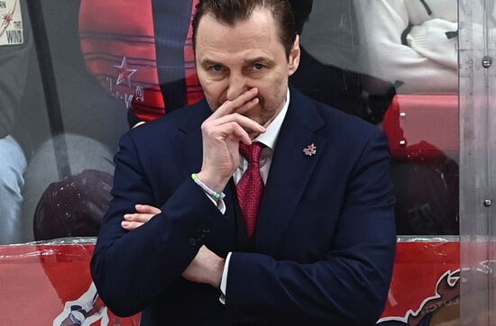 Хоккей. КХЛ. Финальная серия. Матч ЦСКА -"Металлург"