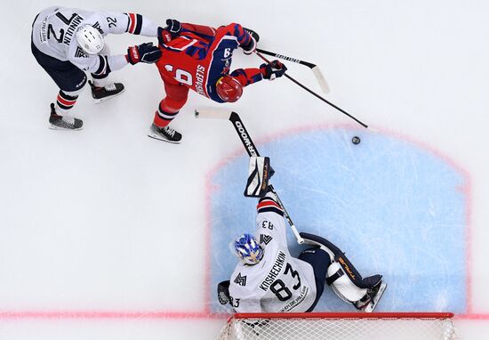 Хоккей. КХЛ. Финальная серия. Матч ЦСКА -"Металлург"