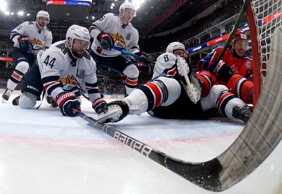 Хоккей. КХЛ. Финальная серия. Матч ЦСКА -"Металлург"