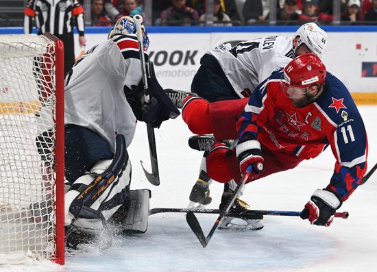 Хоккей. КХЛ. Финальная серия. Матч ЦСКА -"Металлург"