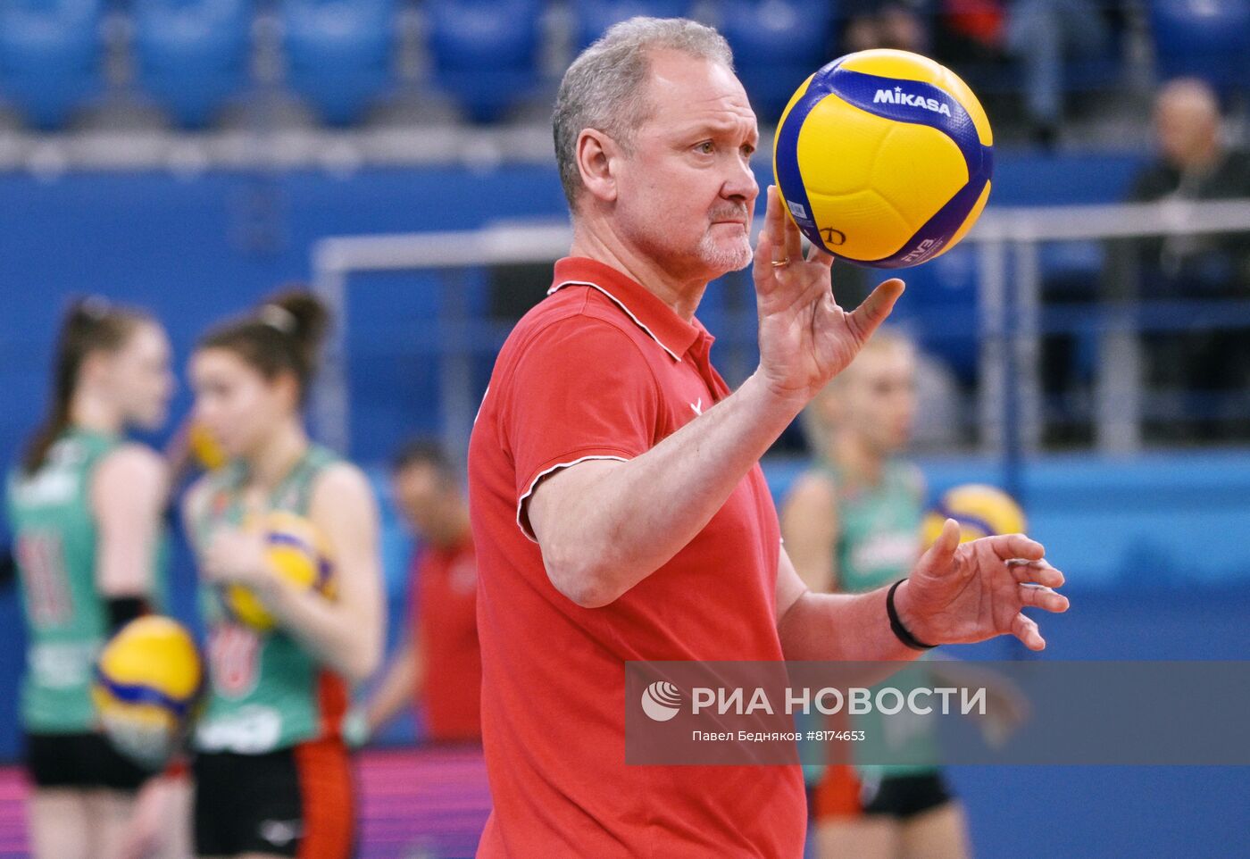 Волейбол. Суперлига. Женщины. Матч "Динамо" - "Локомотив"