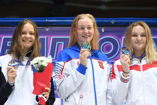 Плавание. Чемпионат России. Первый день