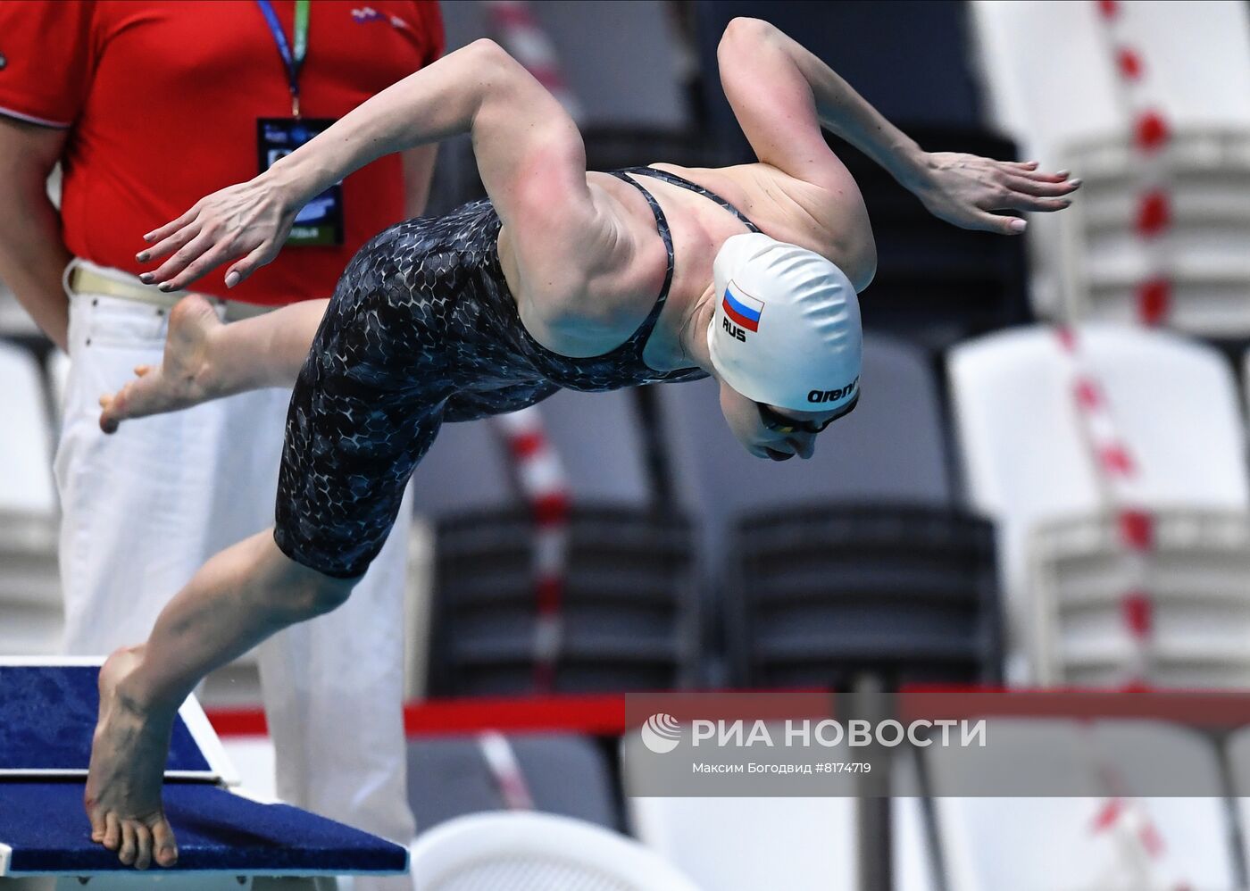 Плавание. Чемпионат России. Первый день