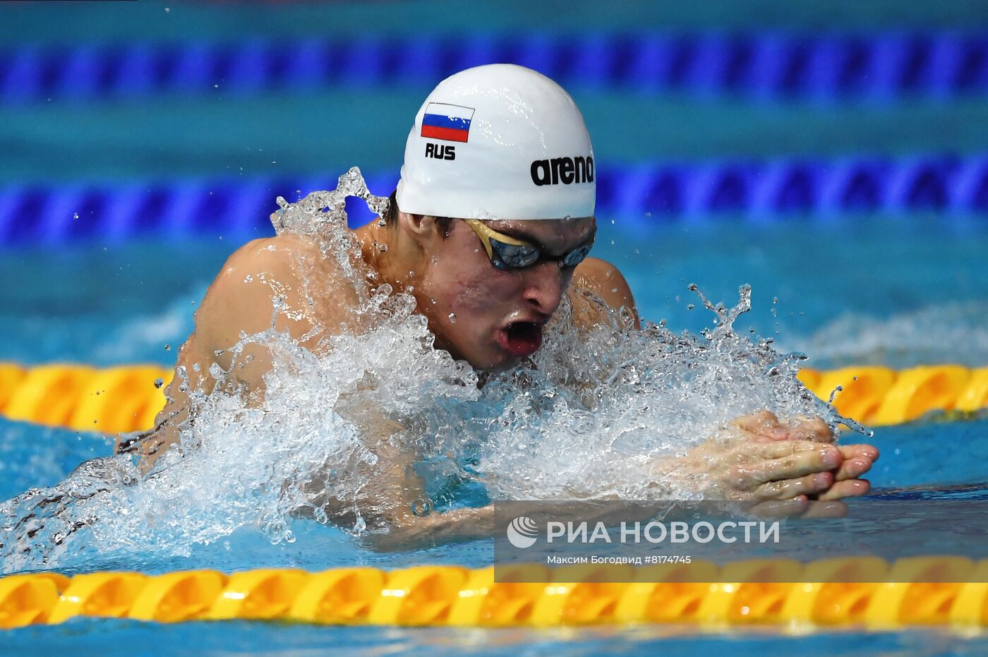 Плавание. Чемпионат России. Первый день