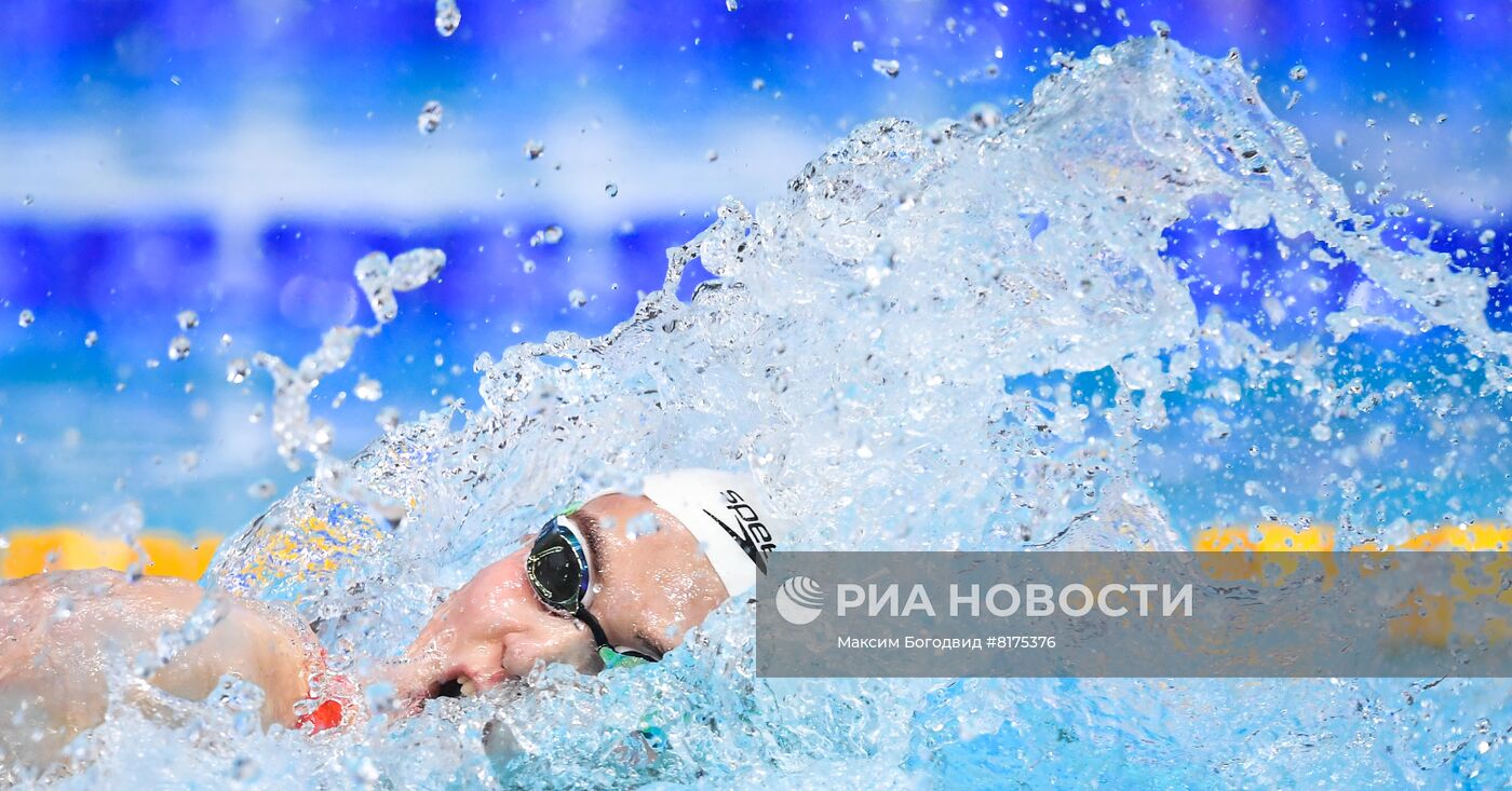 Плавание. Чемпионат России. Второй день