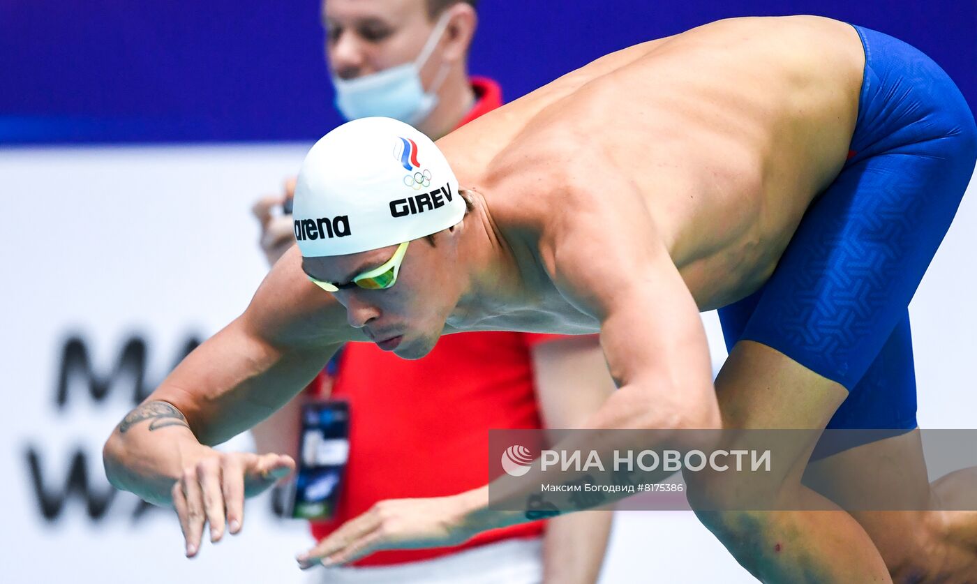 Плавание. Чемпионат России. Второй день