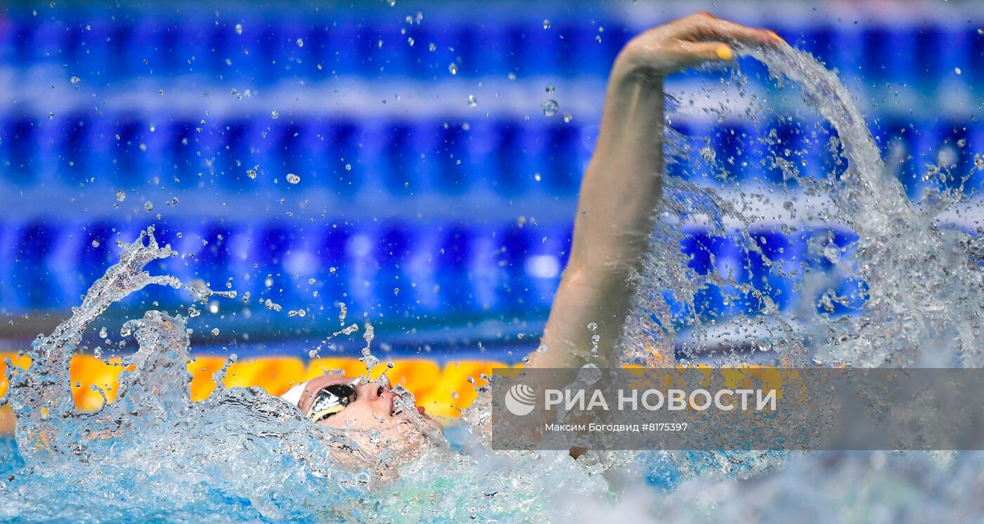 Плавание. Чемпионат России. Второй день