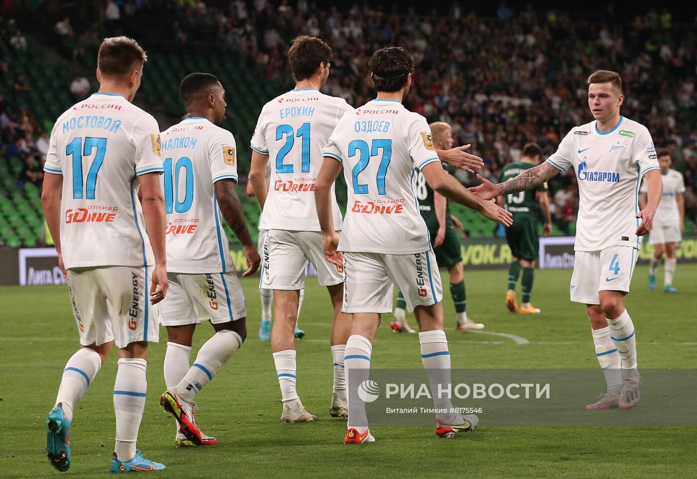 Футбол. РПЛ. Матч "Краснодар" - "Зенит"