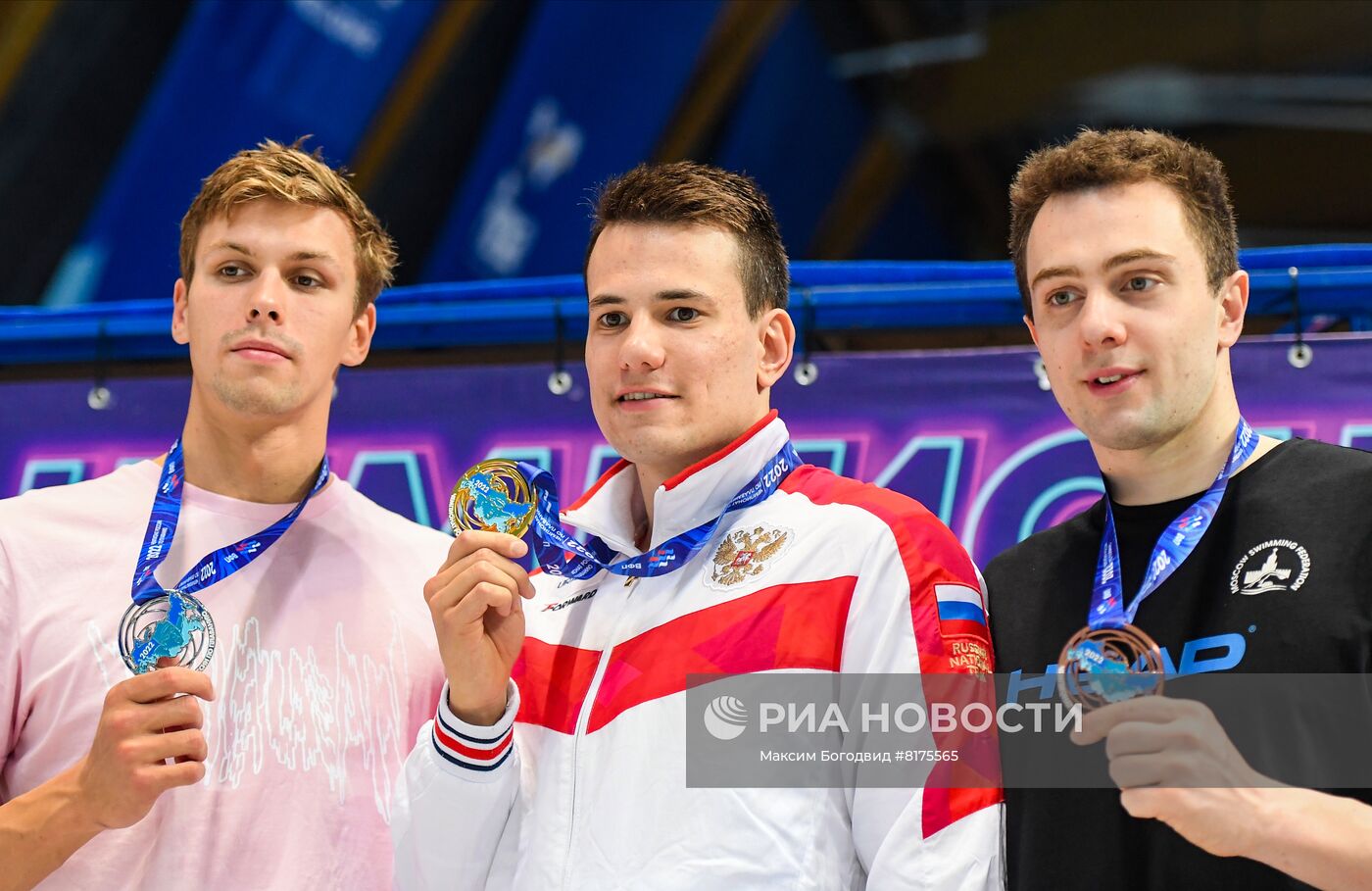 Плавание. Чемпионат России. Второй день