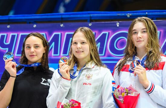 Плавание. Чемпионат России. Второй день