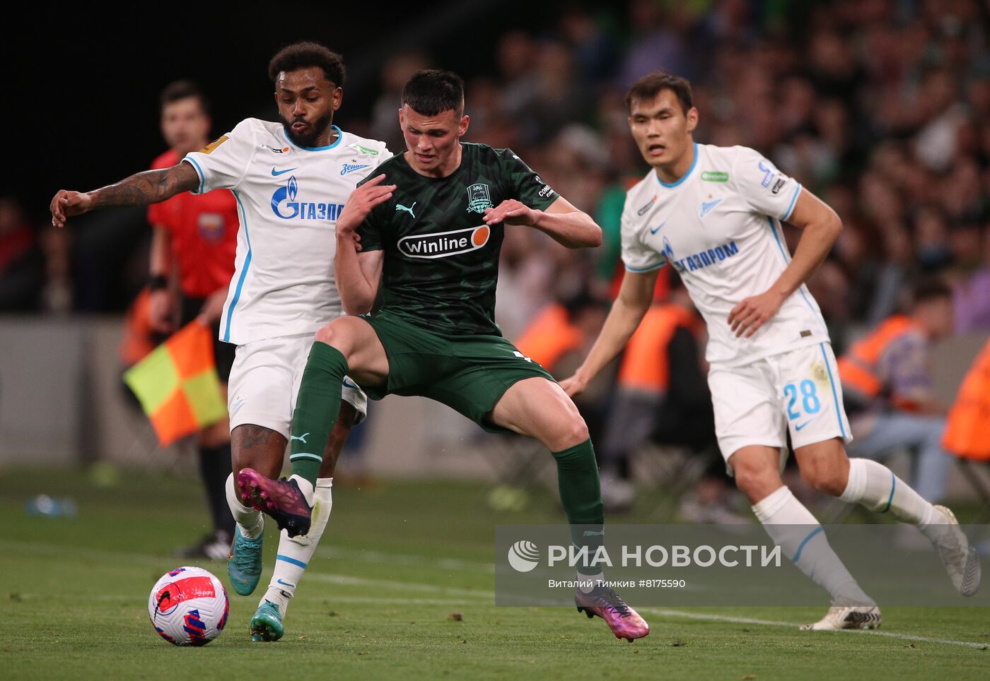 Футбол. РПЛ. Матч "Краснодар" - "Зенит"