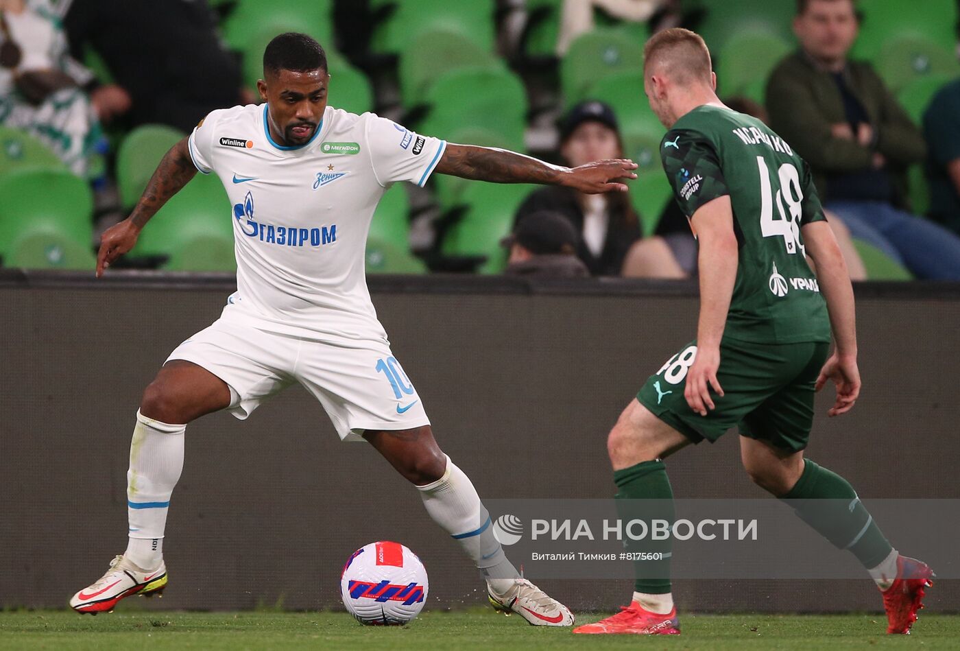 Футбол. РПЛ. Матч "Краснодар" - "Зенит"