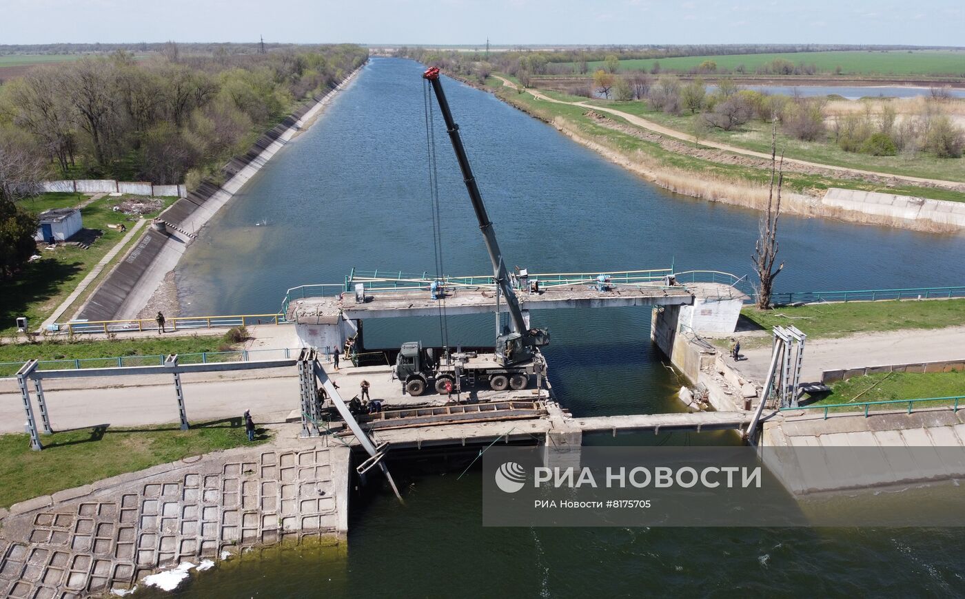 Инженерные войска восстанавливают инфраструктуру в Херсонской области