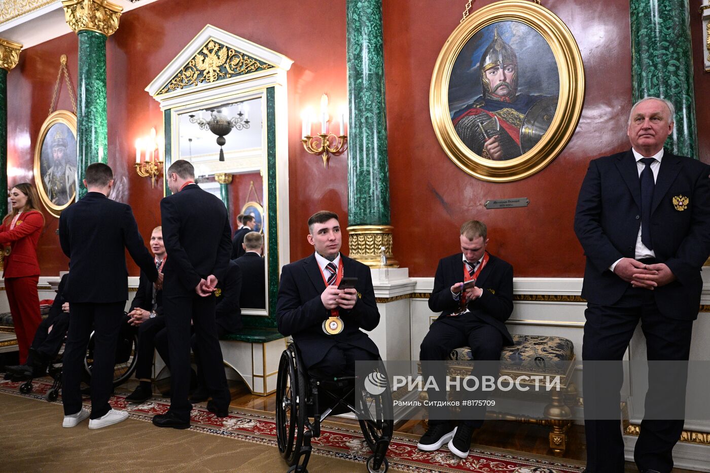 Встреча российских олимпийцев и паралимпийцев с членами правительства РФ