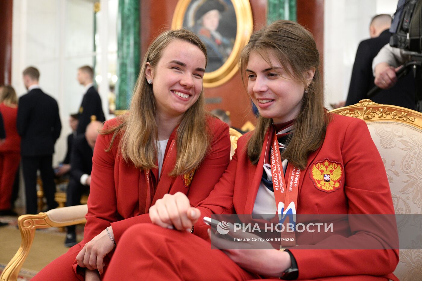 Встреча российских олимпийцев и паралимпийцев с членами правительства РФ