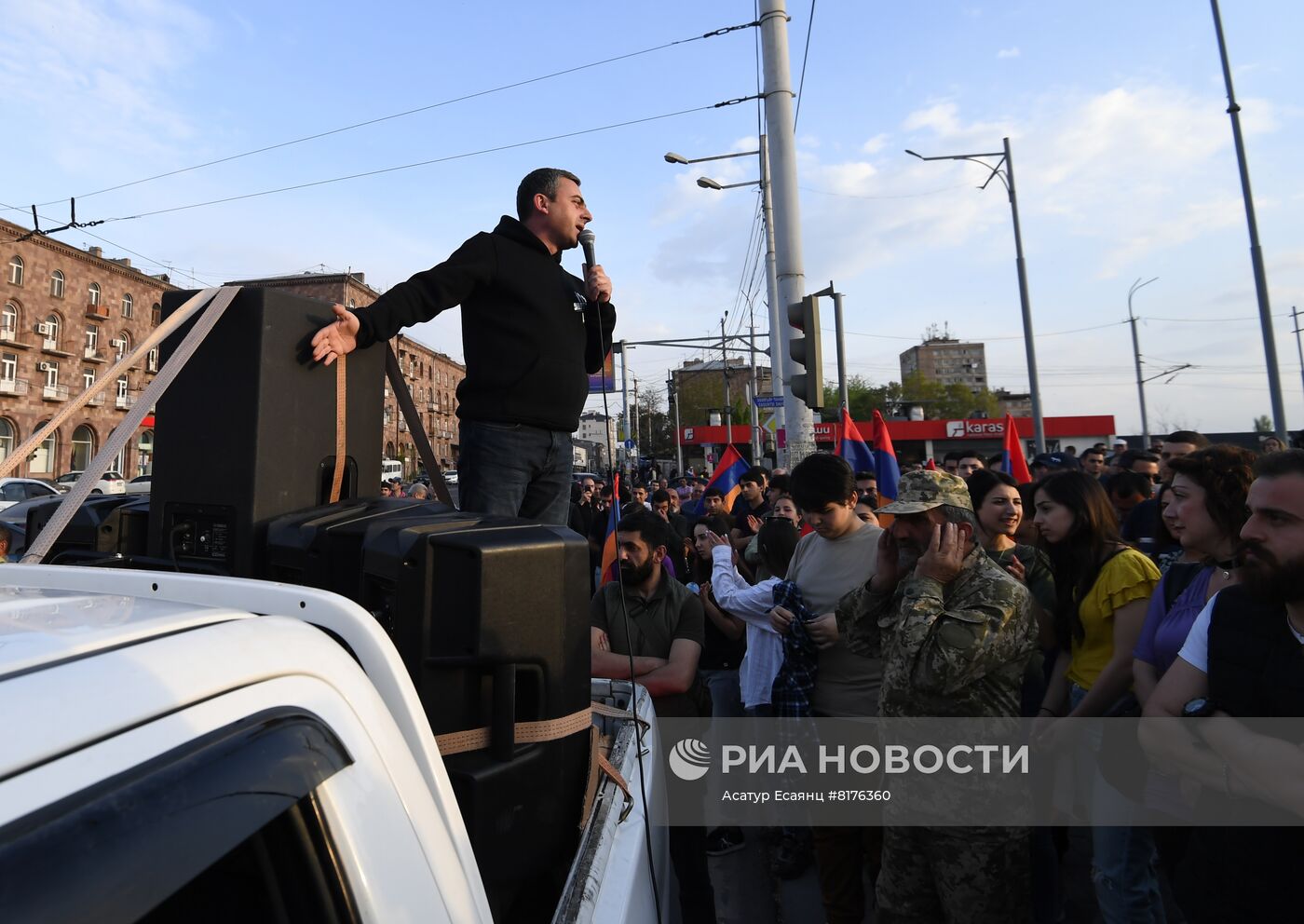 Шествие оппозиции в Ереване