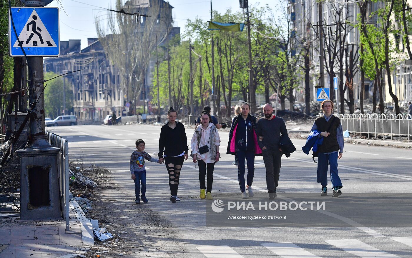 Повседневная жизнь в Мариуполе