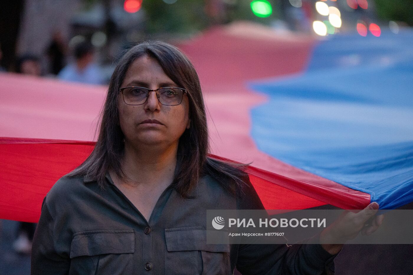 Акции протеста оппозиции в Ереване