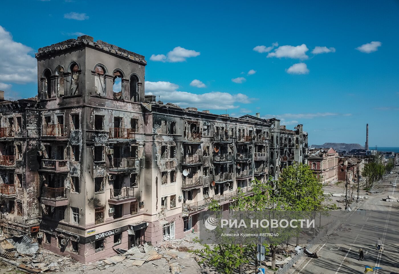 Центр Мариуполя | РИА Новости Медиабанк