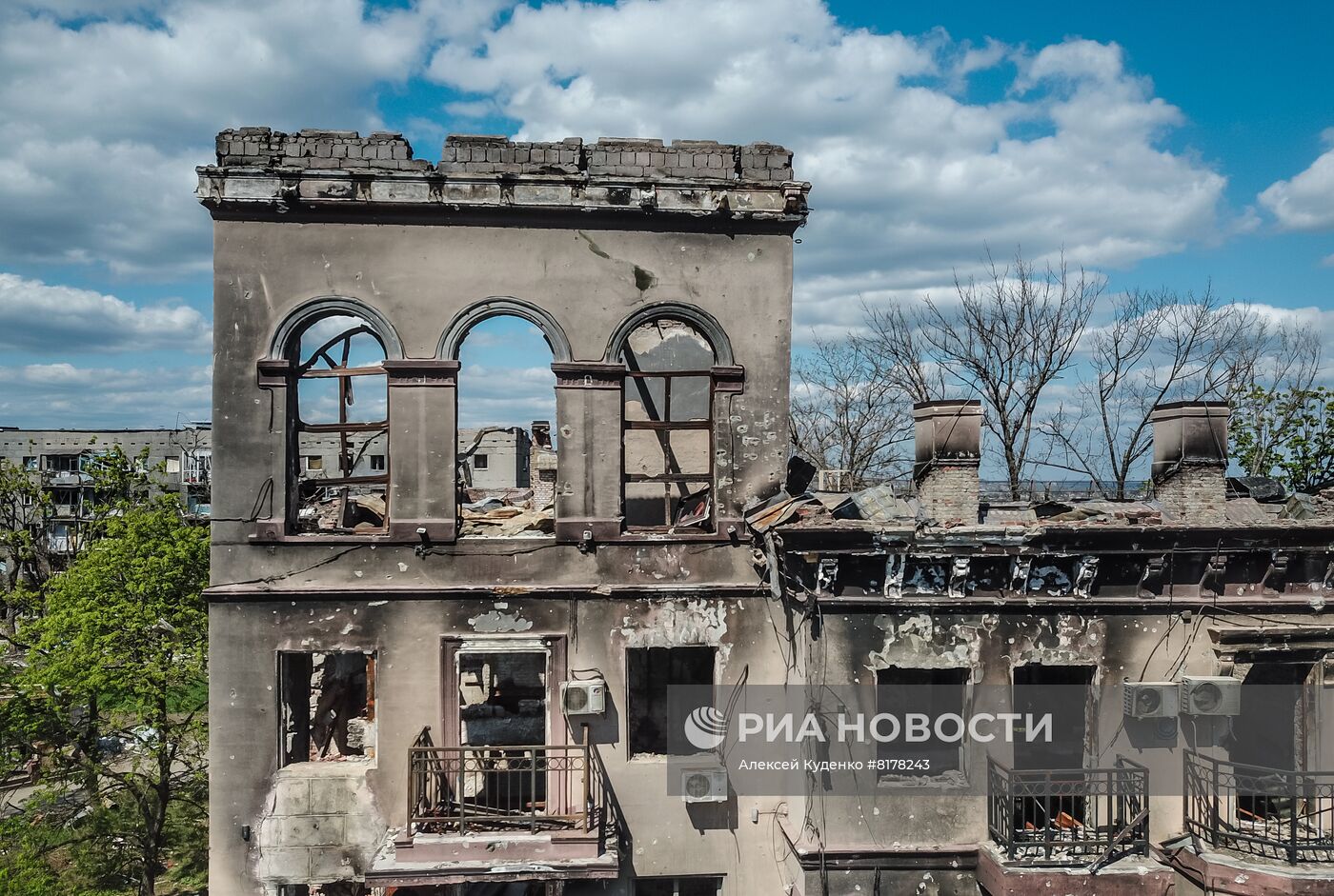 Центр Мариуполя