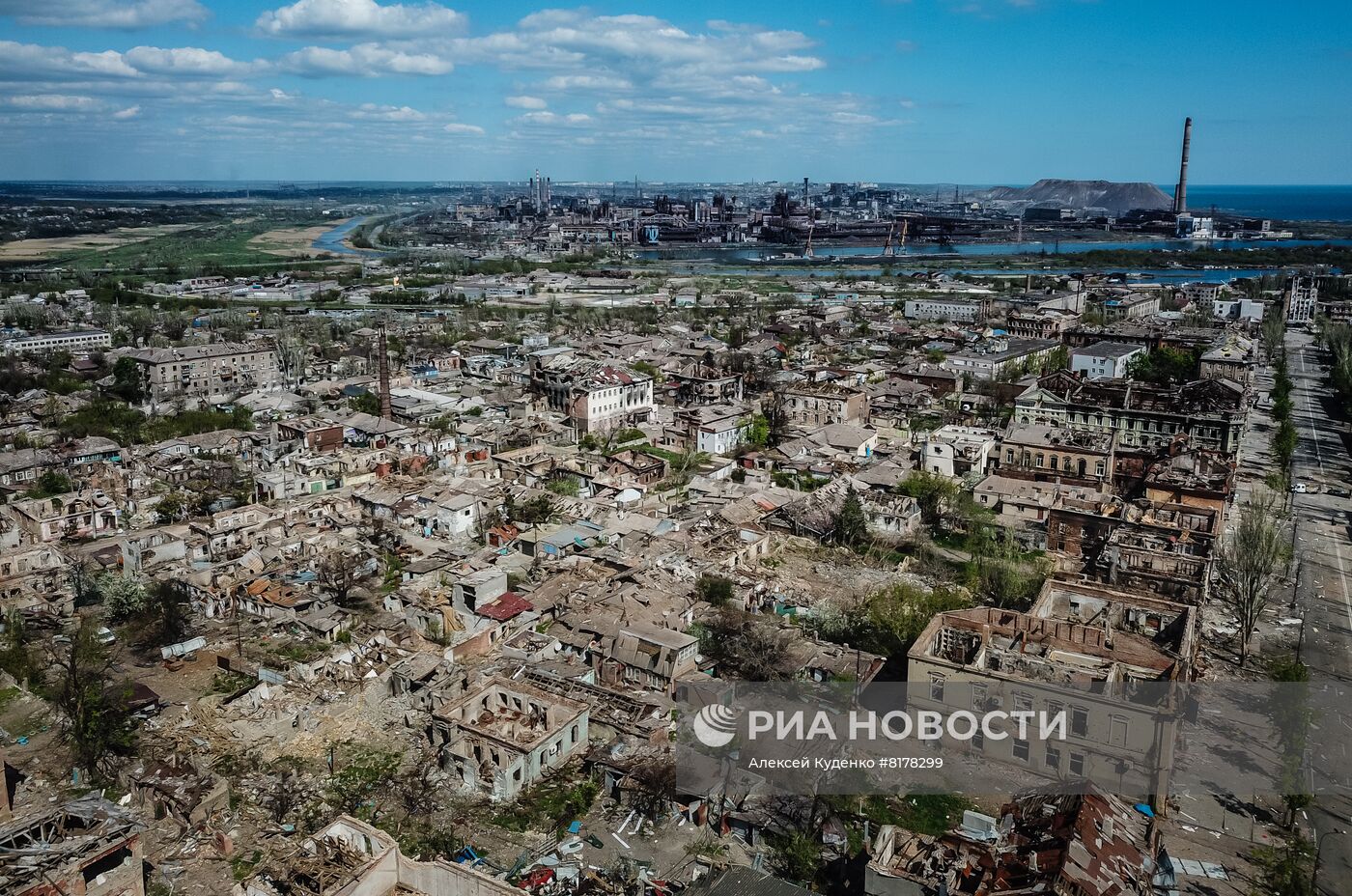 Центр Мариуполя