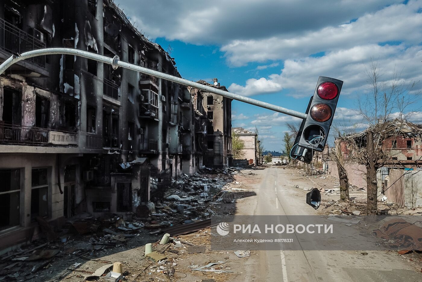 Центр Мариуполя