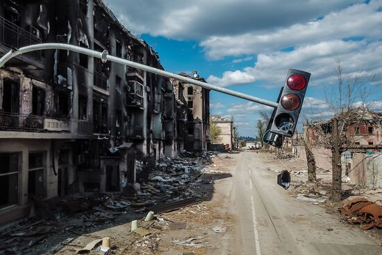 Центр Мариуполя