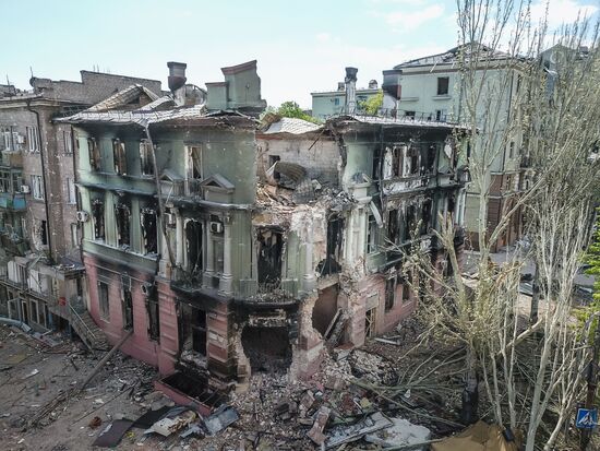 Центр Мариуполя