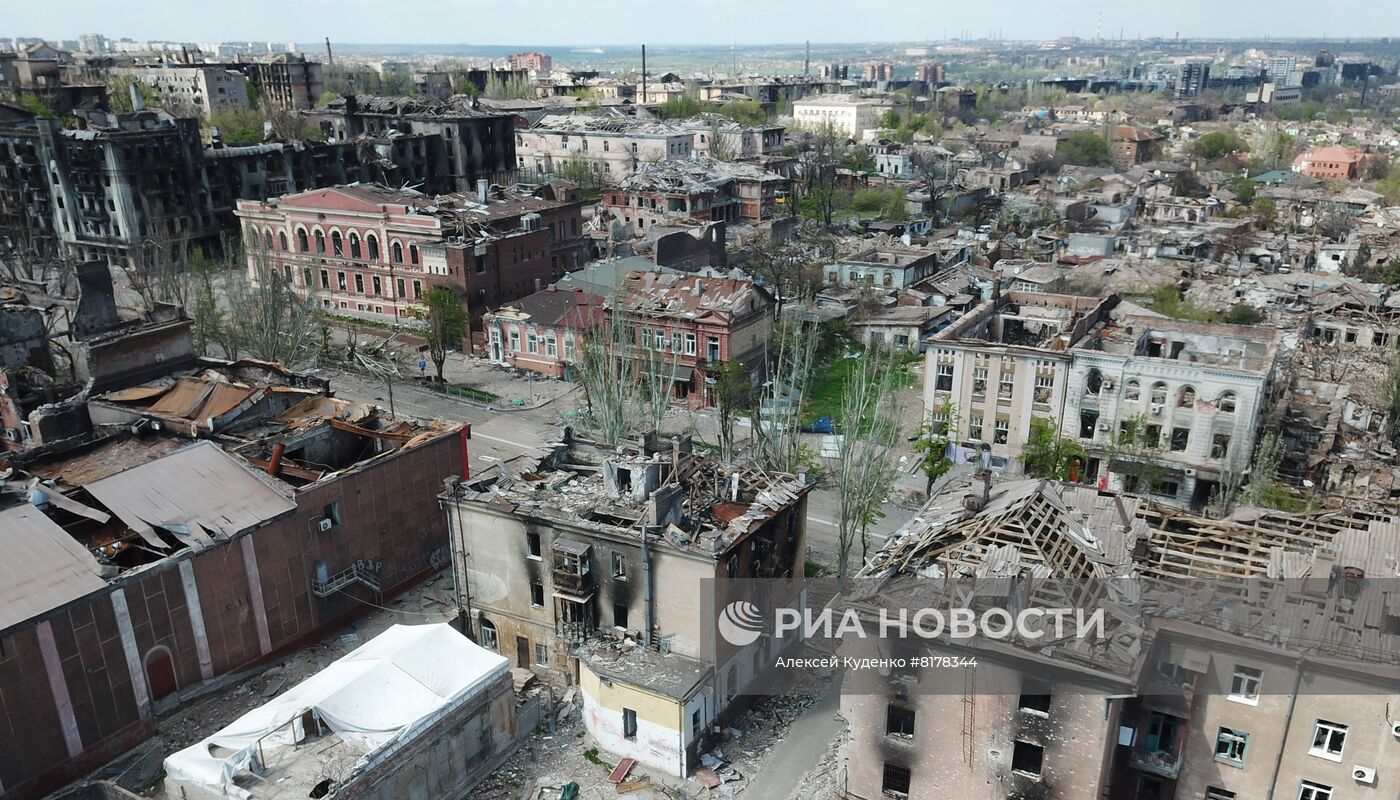 Центр Мариуполя