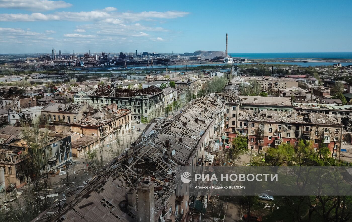 Центр Мариуполя