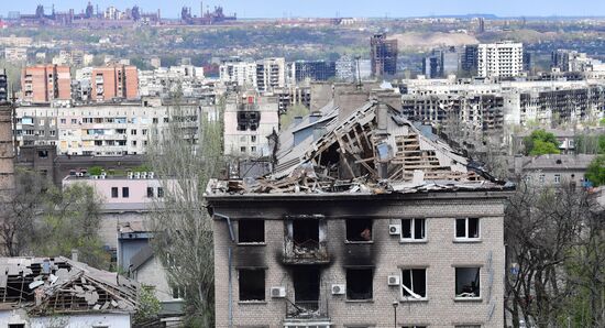 Центр Мариуполя