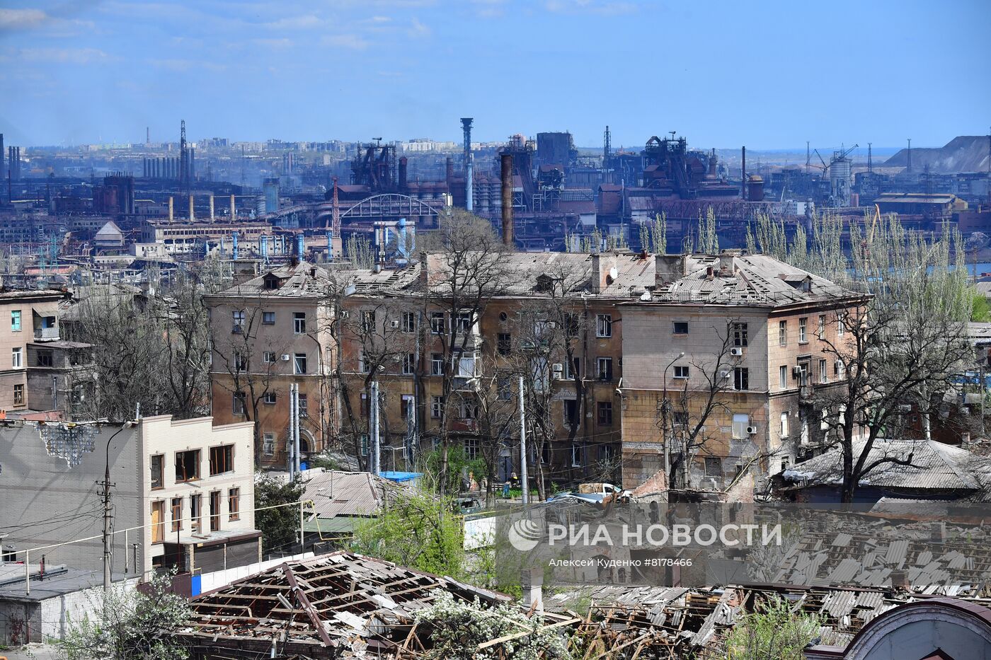 Центр Мариуполя