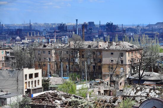 Центр Мариуполя