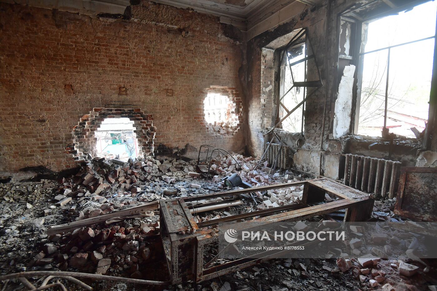 Центр Мариуполя