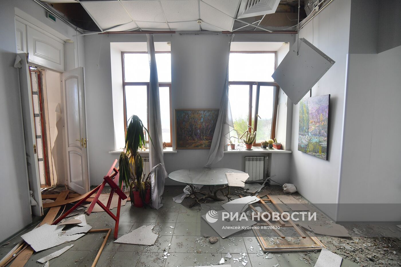 Центр Мариуполя