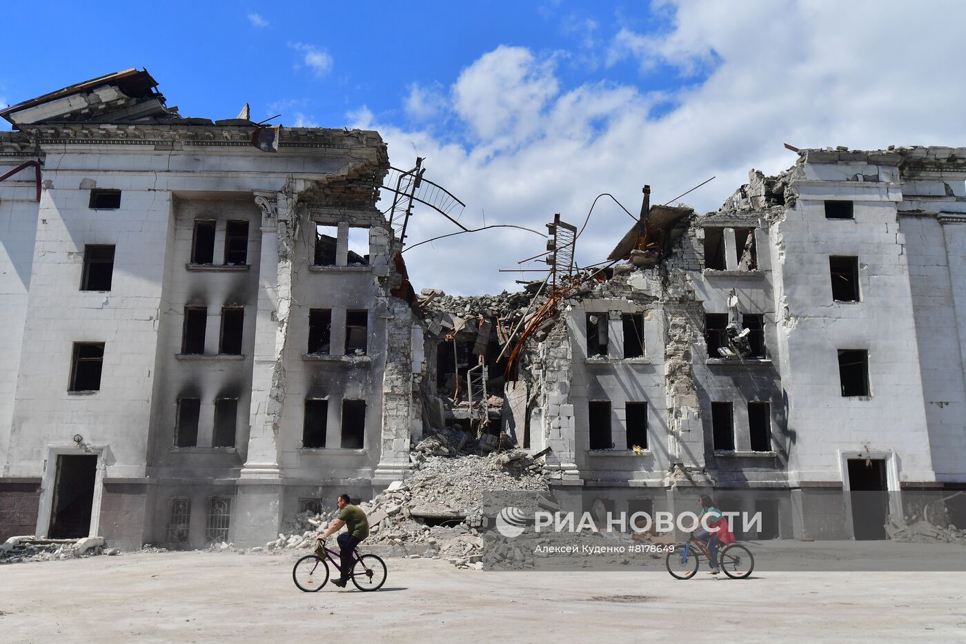 Центр Мариуполя