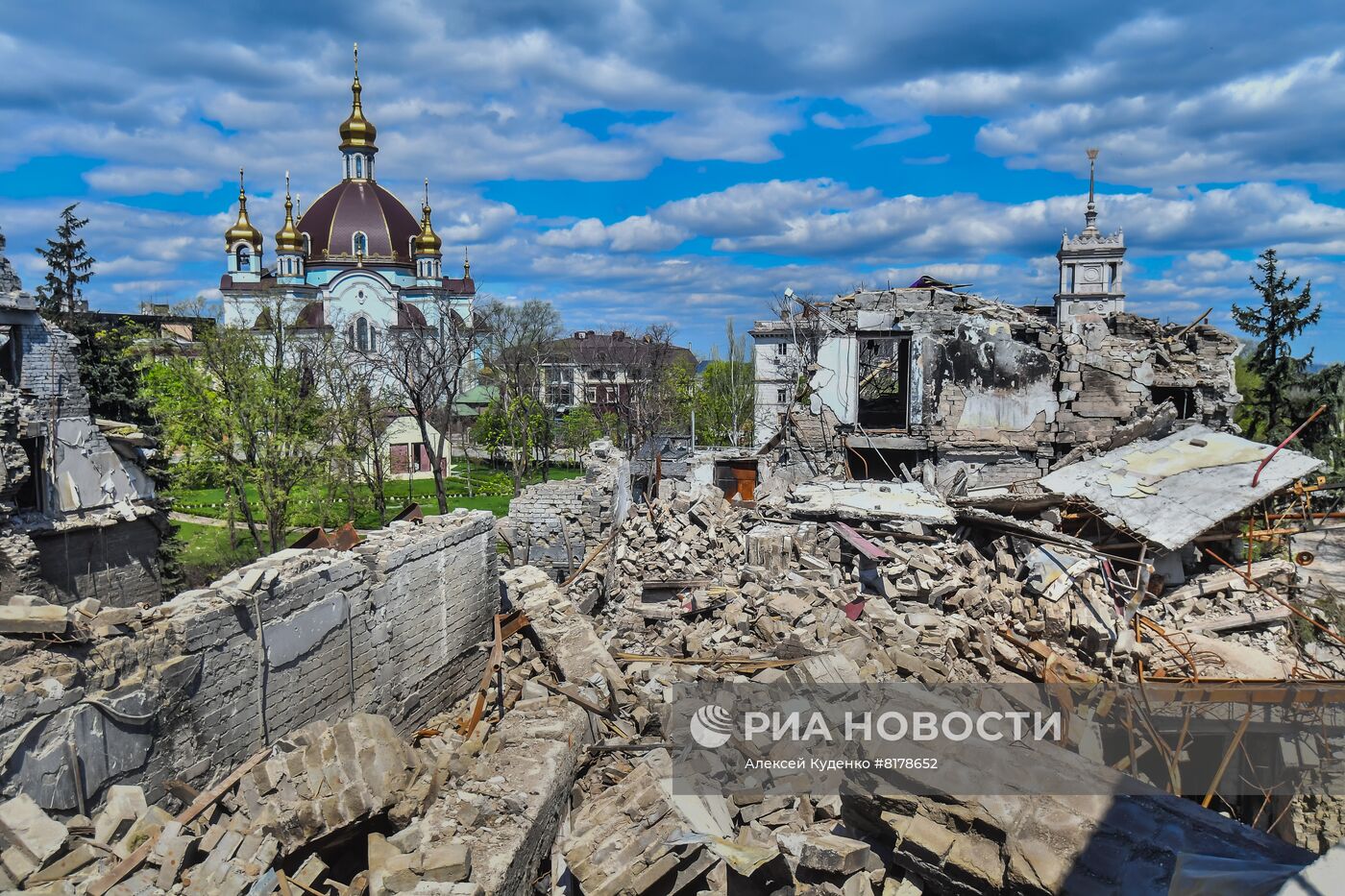 Центр Мариуполя