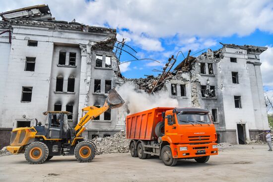 Центр Мариуполя