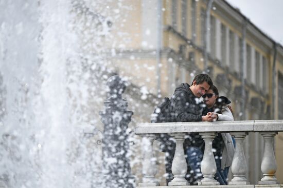 В Москве открылся сезон фонтанов