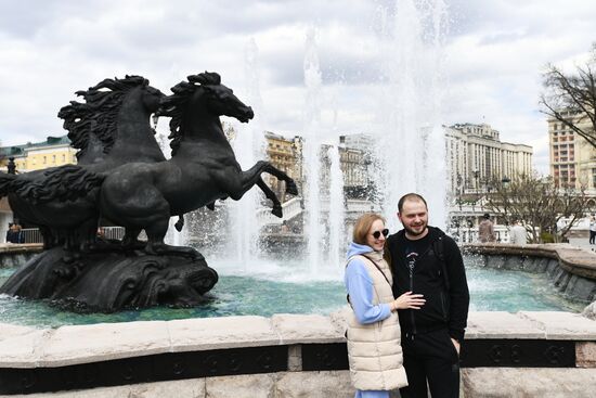 В Москве открылся сезон фонтанов